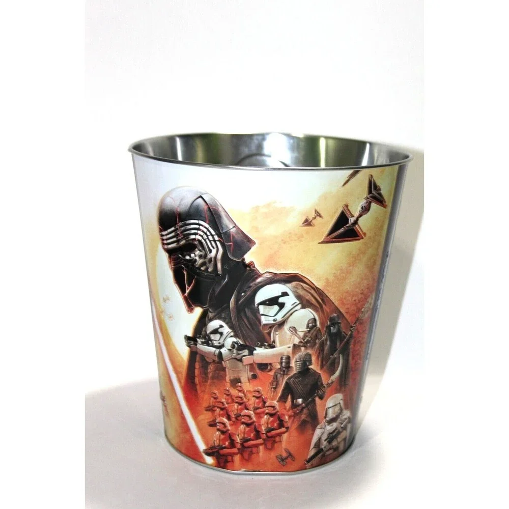 Star Wars Rise of Skywalker Zinc Cinema Movie Theater Promotional Popcorn Tin